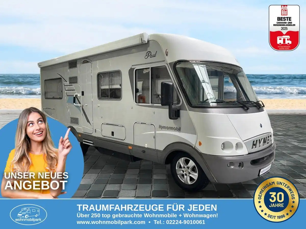 HYMER-ERIBA B 654 Automatik Integrierter gebraucht kaufen in Bad Honnef